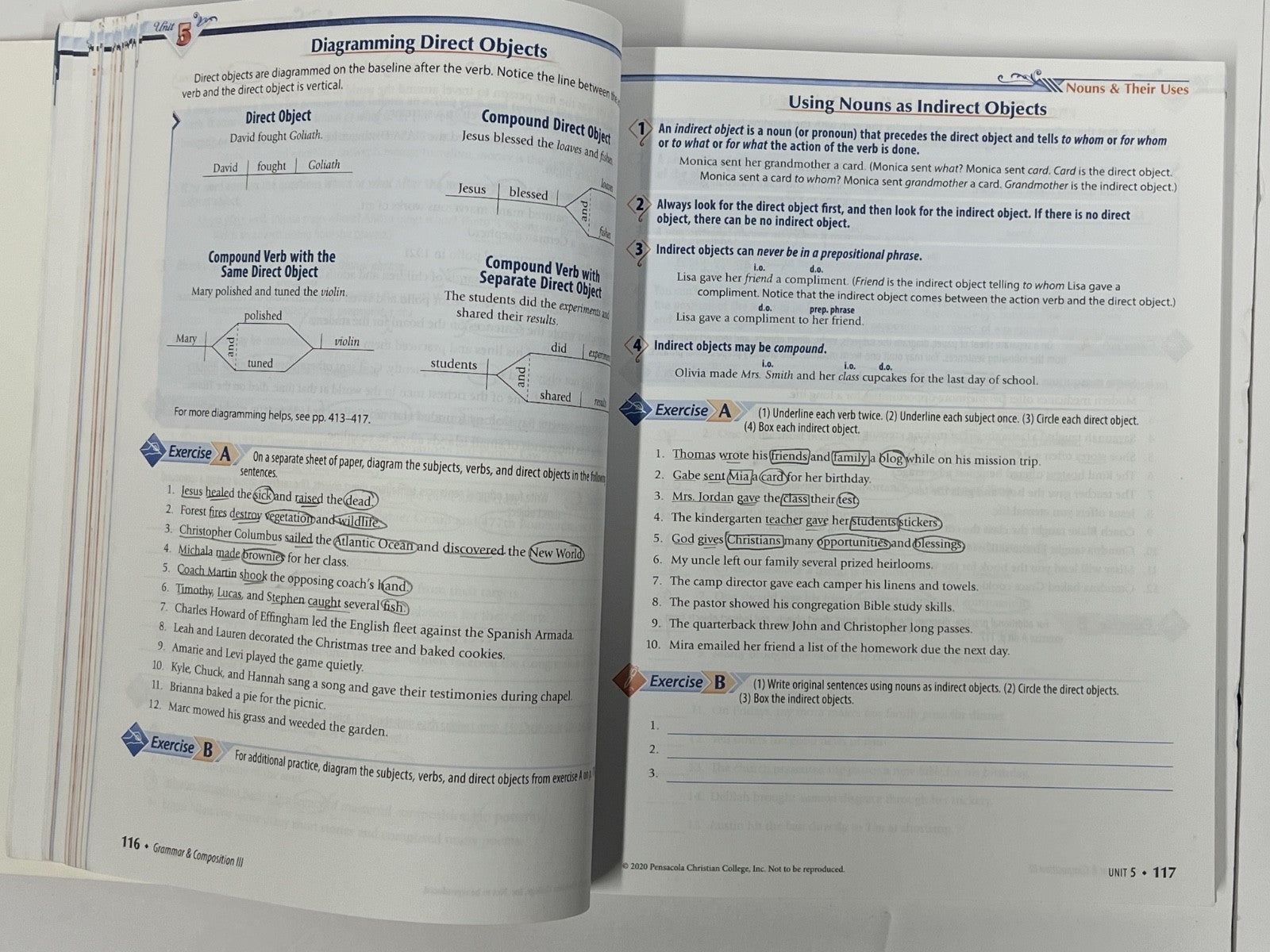 Abeka Grammar III 3 set teacher edition tests key text 6th edition2