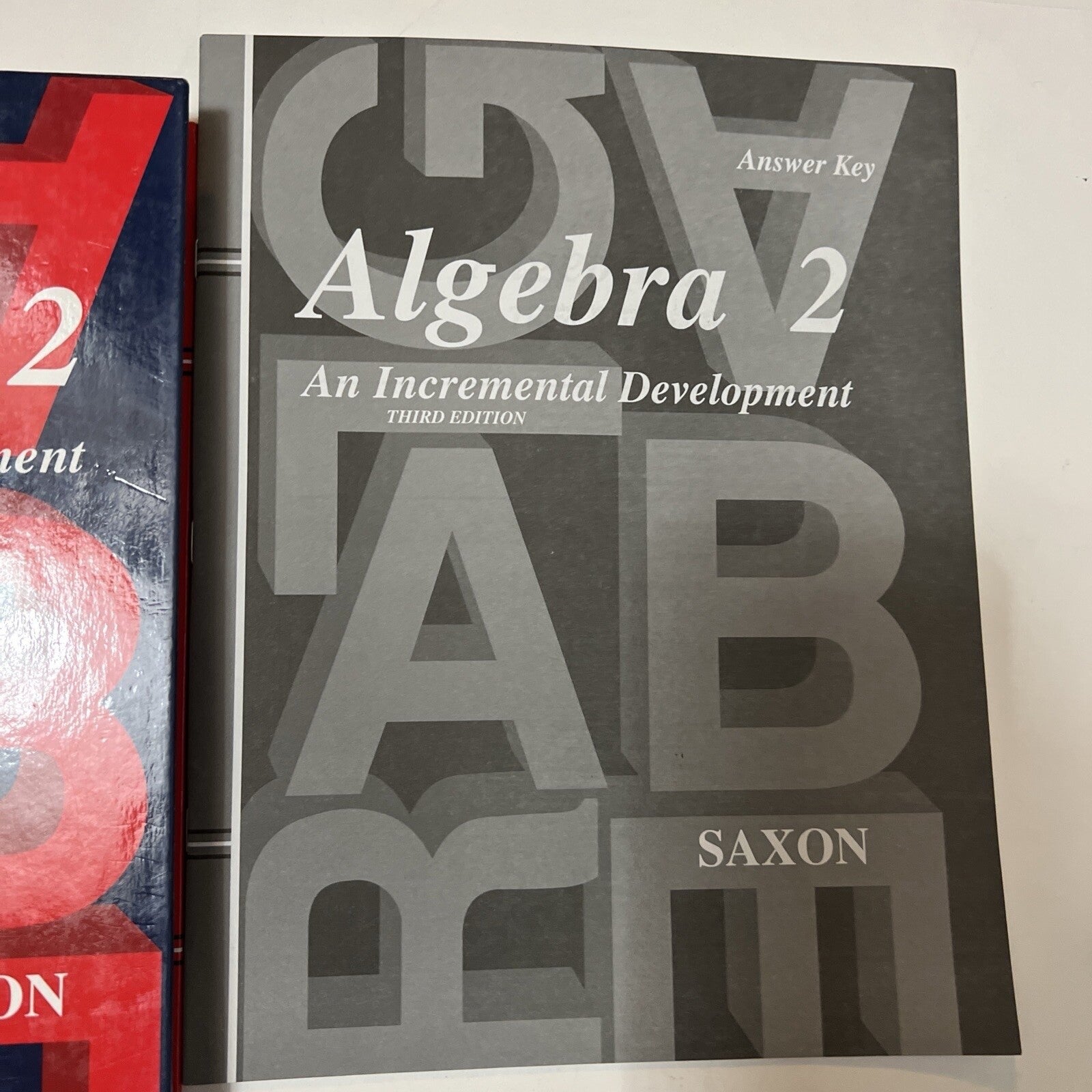 Saxon Algebra 2 SET 3rd Ed. Textbook, Answer Key & homeschool testing book1