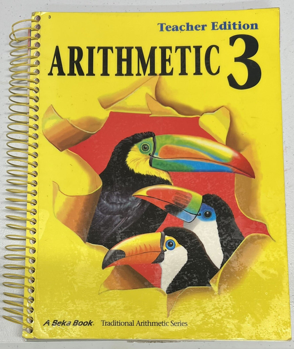 Abeka Arithmetic 3 Teacher Edition0