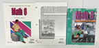BJU Math 6 6th set second ed textbook home teacher packet student materials0