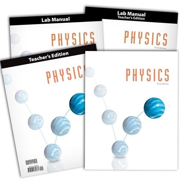 BJU Press Physics 3rd Edition Complete Subject Kit with CD homeschool science0