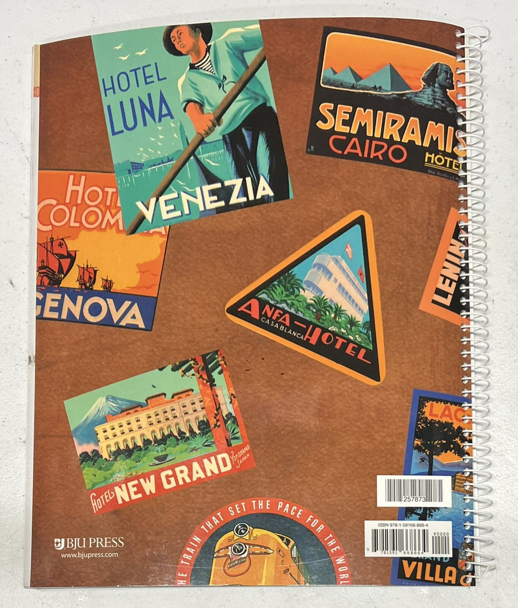 BJU Cultural Geography Student Activities Manual Answer Key third edition2
