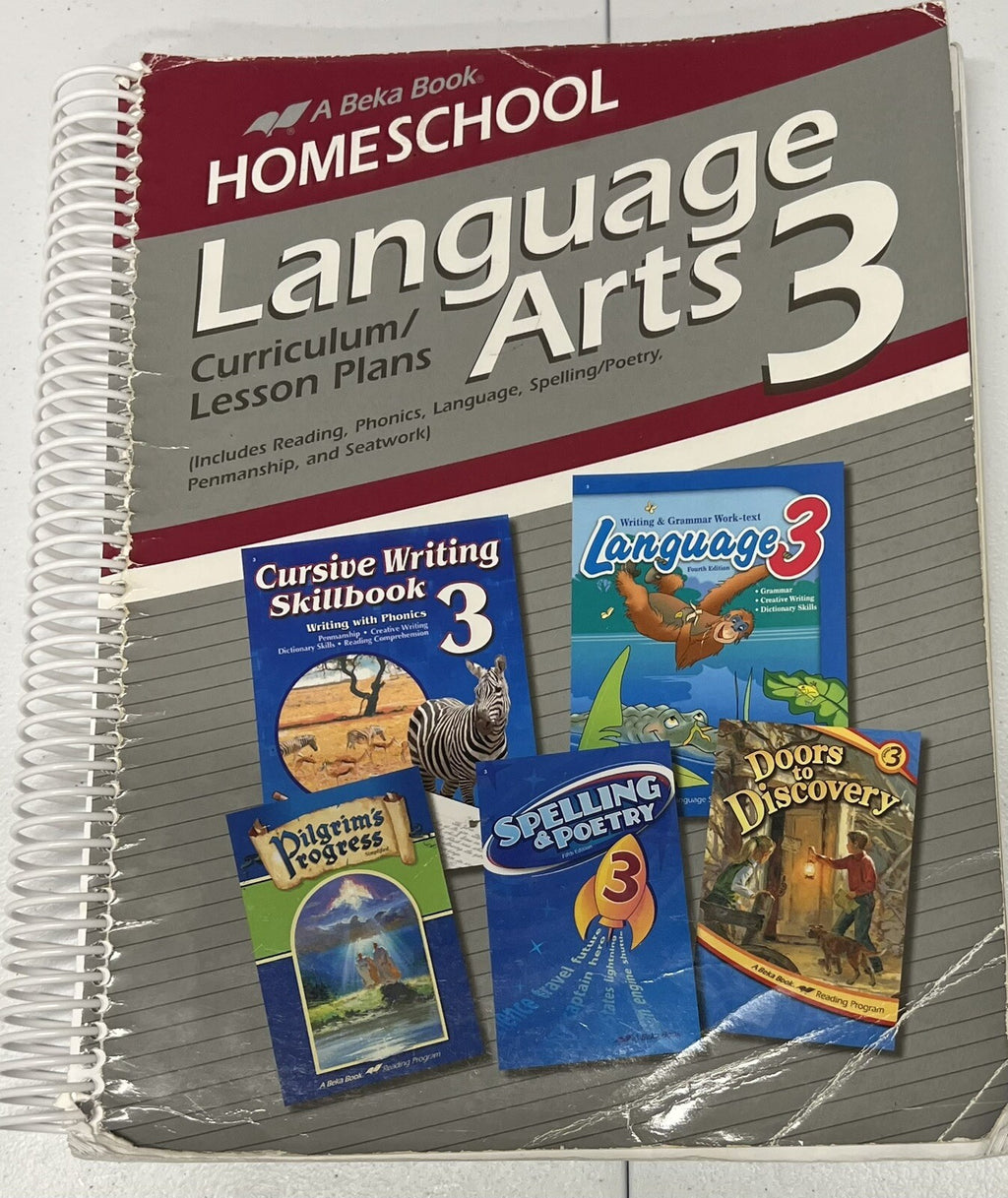 Abeka Language Arts 3 Curriculum Lesson Plans 3rd grade homeschool 0