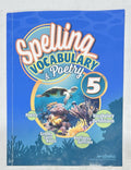 Abeka Spelling Vocabulary & Poetry 5 Fifth Grade current sixth edition0