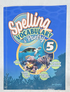Abeka Spelling Vocabulary & Poetry 5 Fifth Grade current sixth edition0