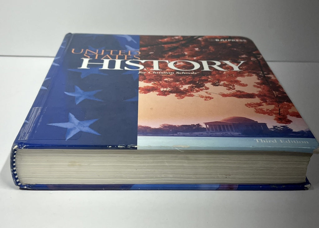 BJU United States History for Christian Schools Bob Jones 3rd Edition hardcover2