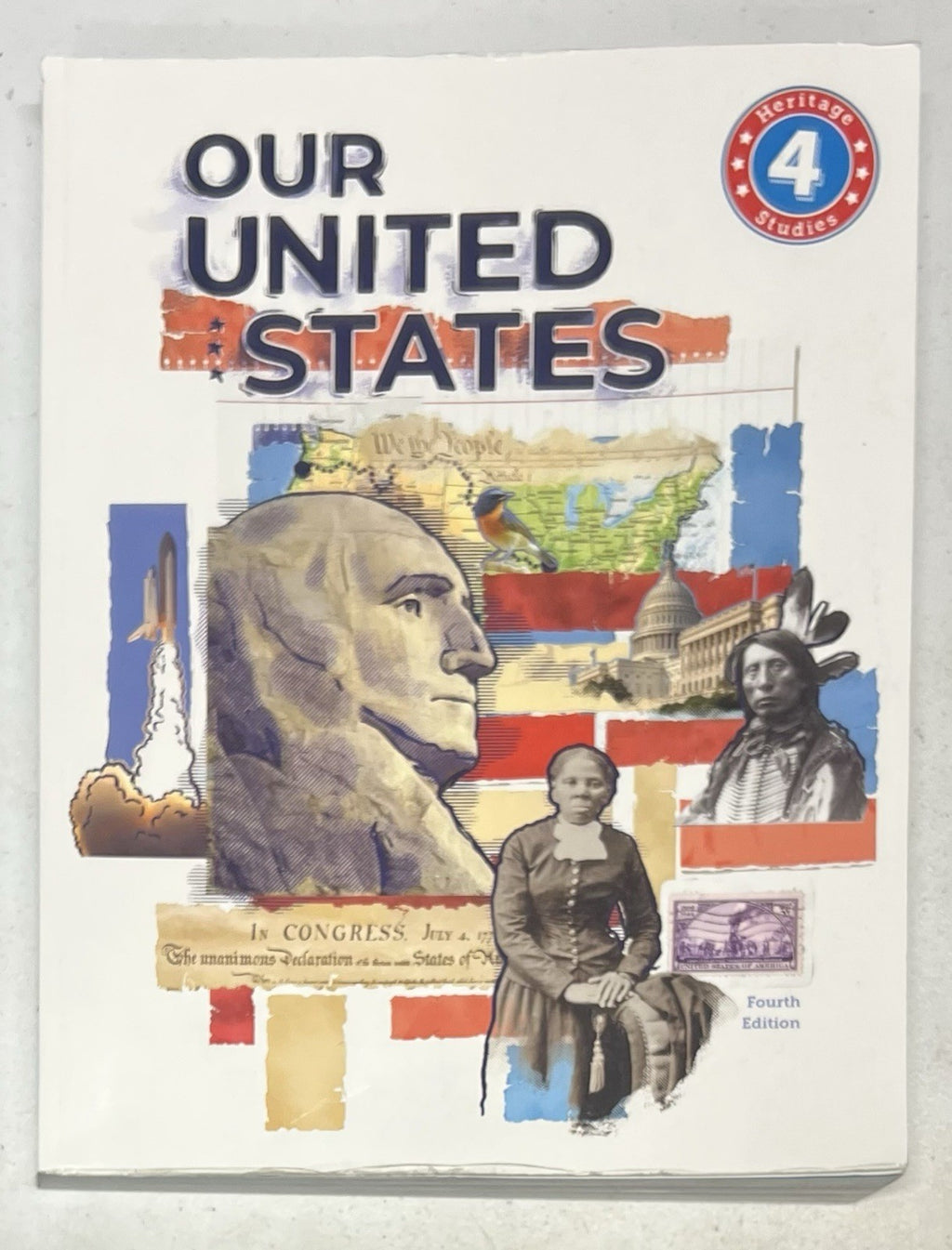 BJU Press Heritage Studies 4 Our United States textbook 4th fourth edition0