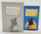 Abeka Spelling 5  5th fifth edition TESTS AND Student book booklet.  homeschool0