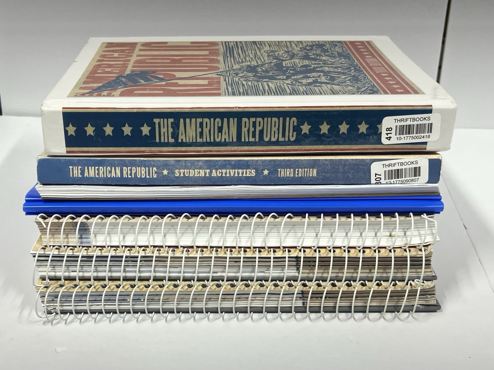 BJU American Republic 3rd edition complete set activities tests key teacher ed5