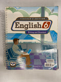 BJU English 6 Teachers Edition with CD second edition homeschool writing grammar0