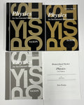 Saxon Physics set textbook solutions manual homeschool packet test forms NEW0