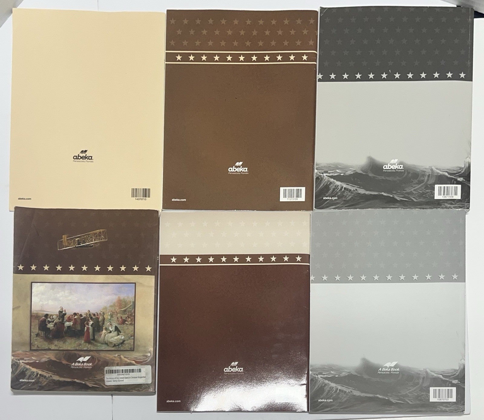 Abeka History of our United States COMPLETE 4th ed set1