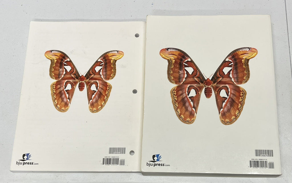 BJU Biology fourth ed Textbook and Lab Manual BJU Press homeschool science1