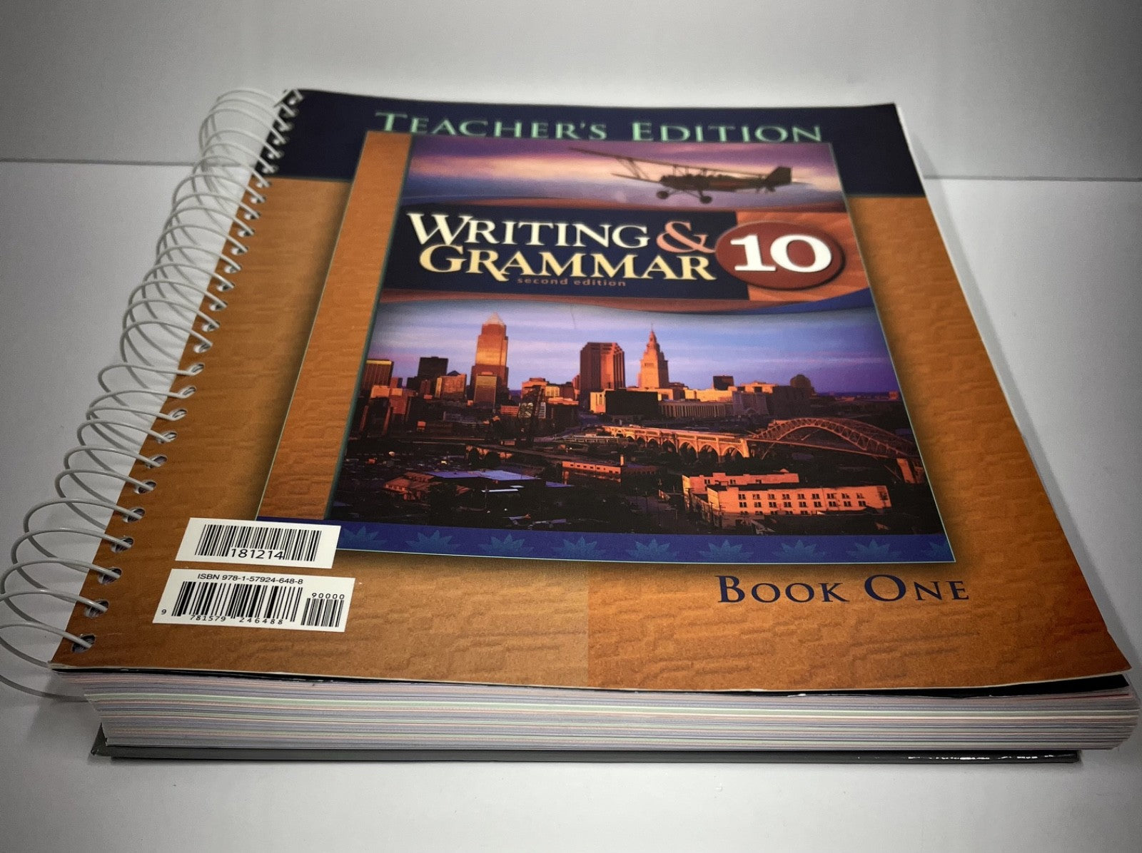 BJU Writing & Grammar 10 Teacher's Edition BOOK ONE ONLY 2nd edition2