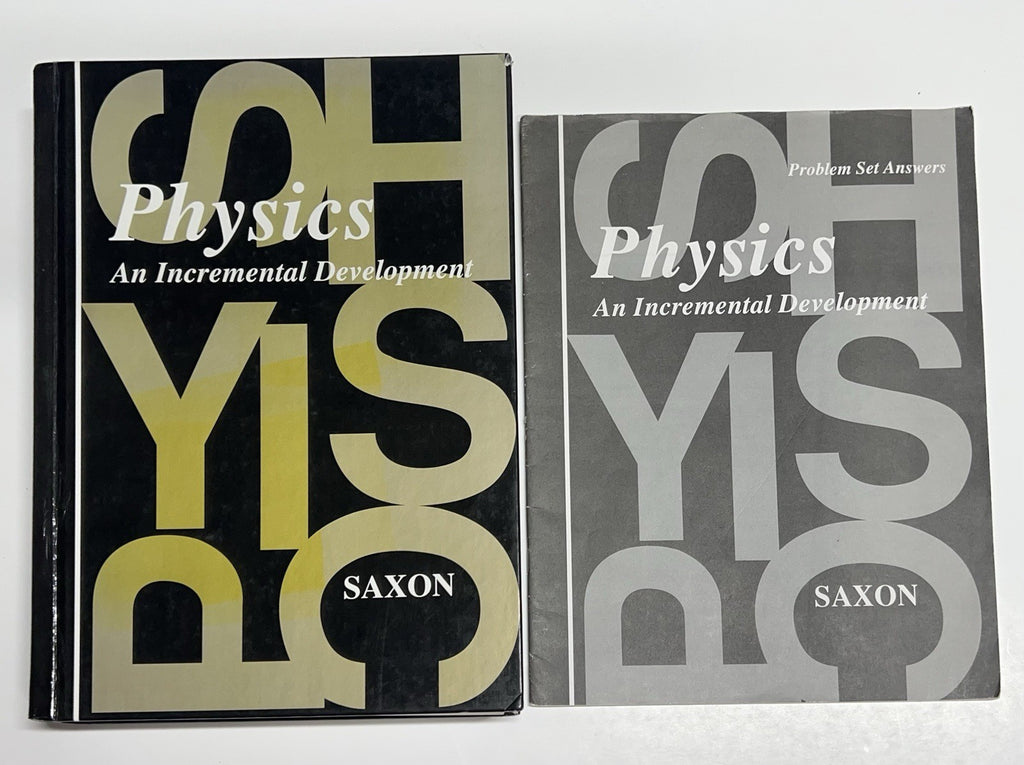 Saxon Physics Textbook and Problem Set Answers booklet0