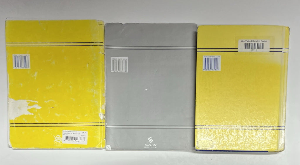 Saxon Math 76 third edition SET Textbook Tests Home Study packet homeschool4