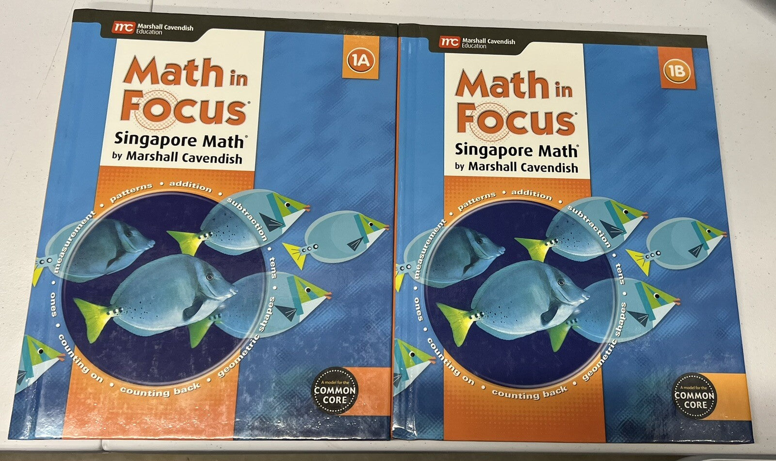 Math in Focus Singapore Math 1A & 1B Textbooks Set 1st grade Homeschool0