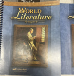 Abeka World Literature SET 4th ed Textbook, Teacher Edition, Key, Quizzes Tests4