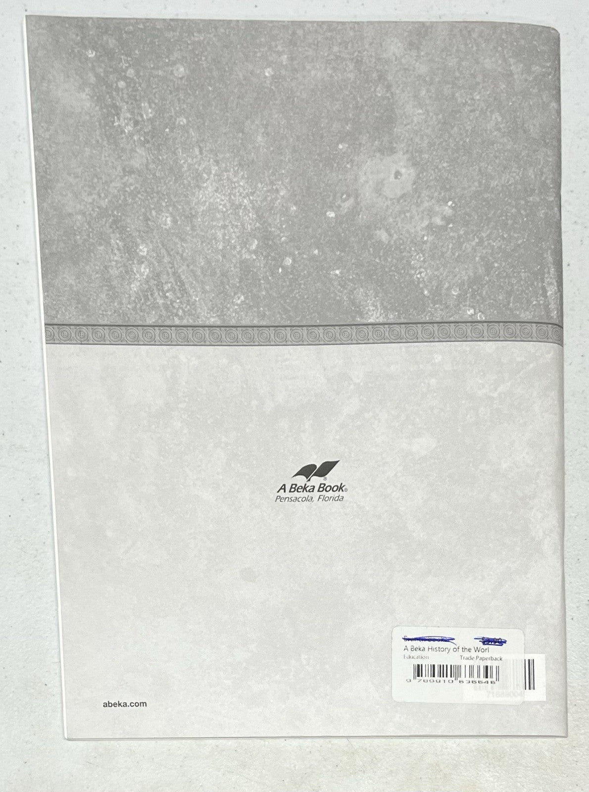 Abeka History of the World TESTS 3rd edition. homeschool1
