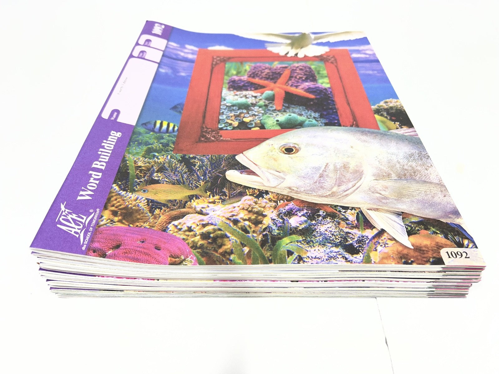 Word Building Ace PACEs 1086-1096 4th Ed New Free Ship school of tomorrow2