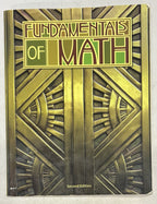 BJU Press FUNDAMENTALS OF MATH Grade 7 7th Second Edition Student Text Book0