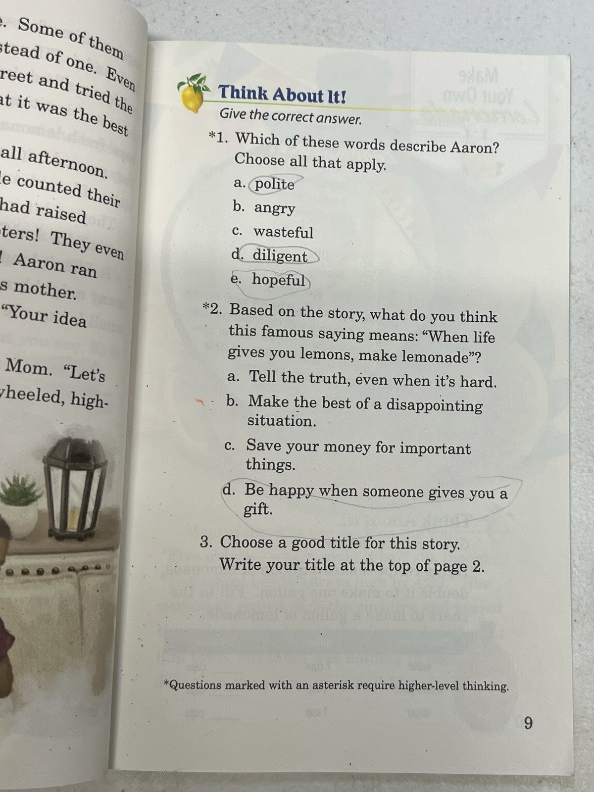 Abeka On the Bright Side 3i 3rd grade reader2