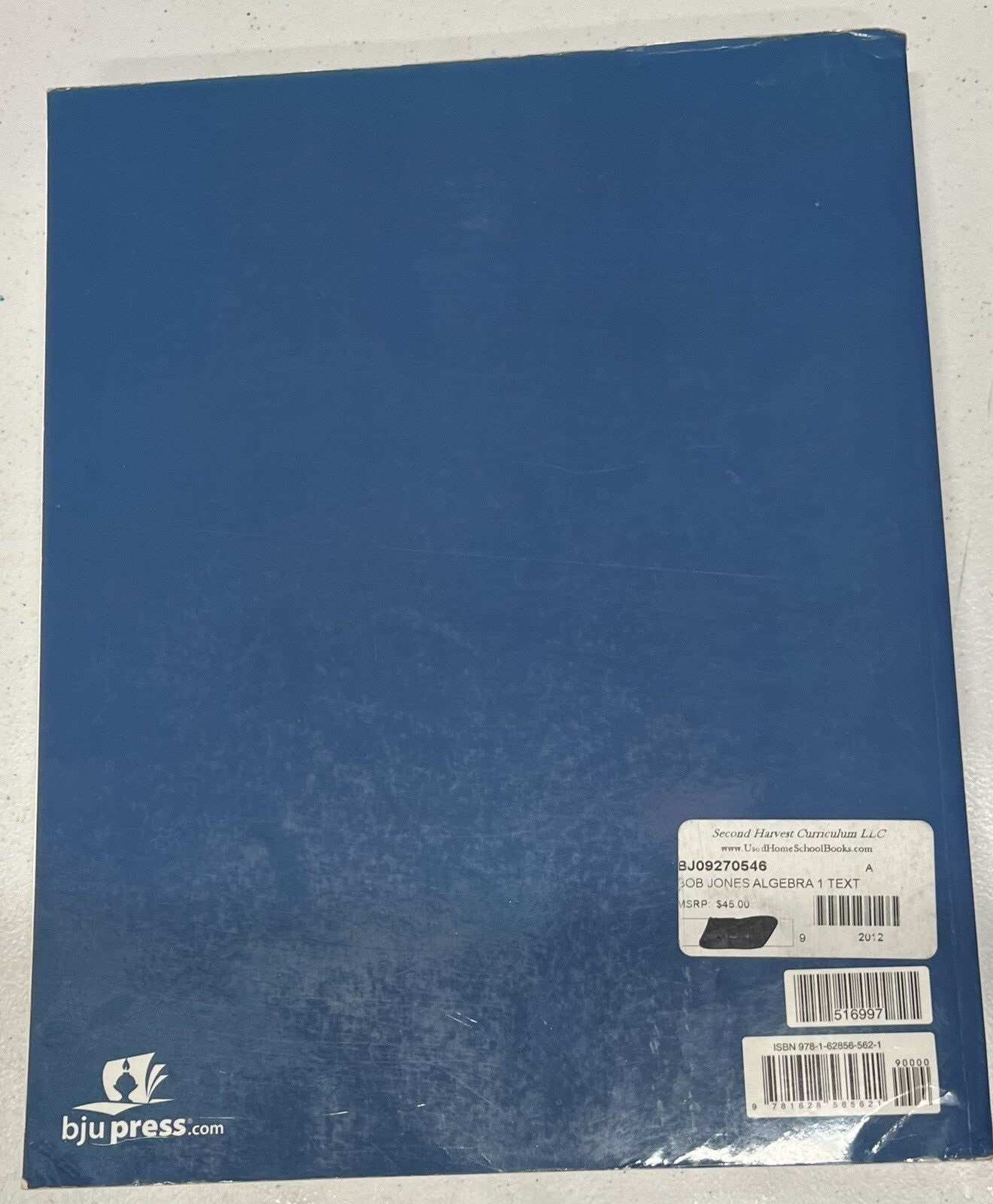 BJU Algebra 1 third edition Textbook homeschool math1