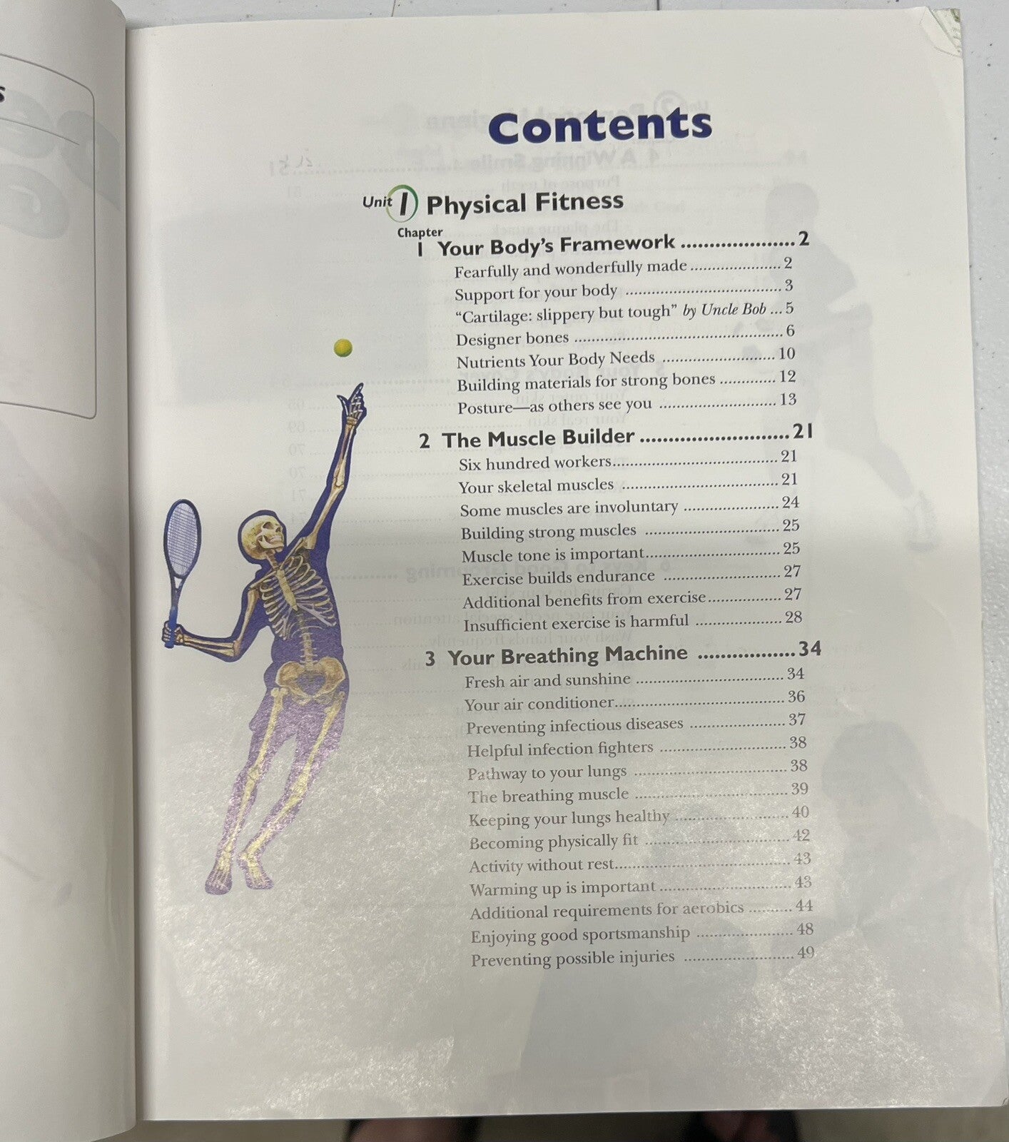 Abeka Developing Good Health 4th grade third edition READ1