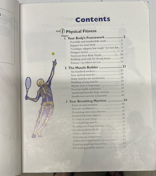 Abeka Developing Good Health 4th grade third edition READ1