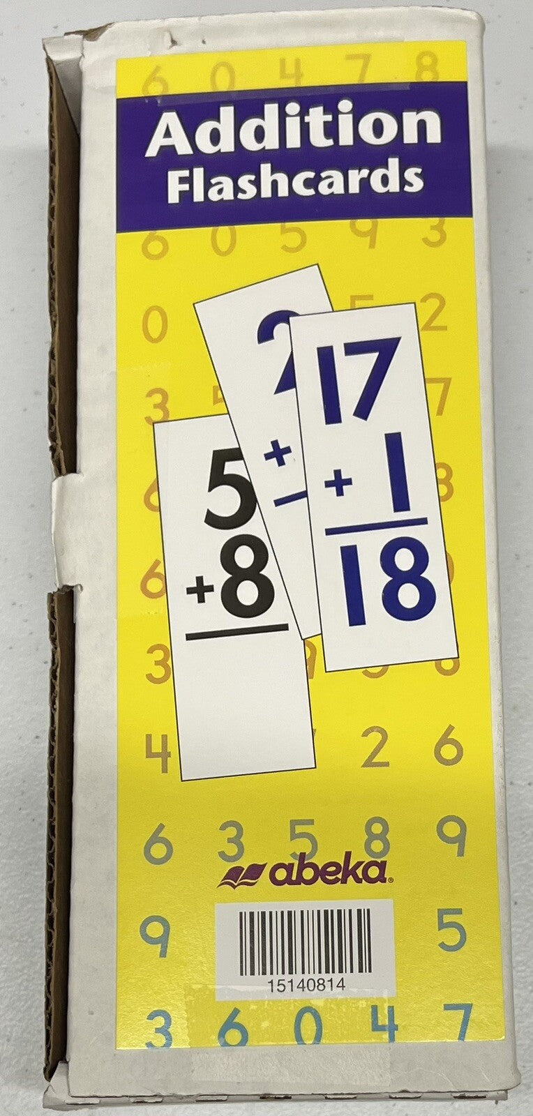 Abeka math Addition flash cards Homeschool1