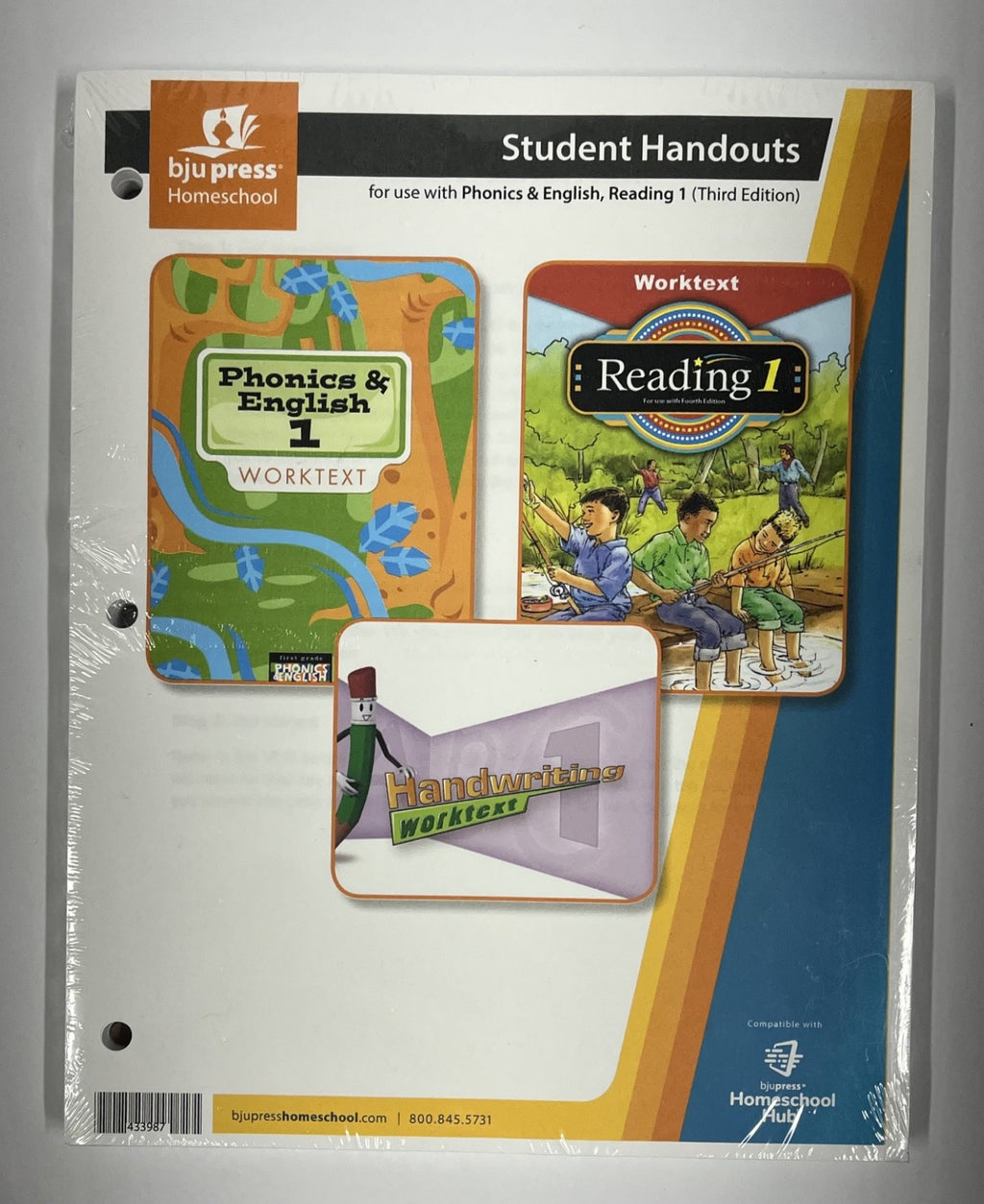 BJU Student Handouts Phonics English Reading 1 1st grade 3rd edition homeschool0