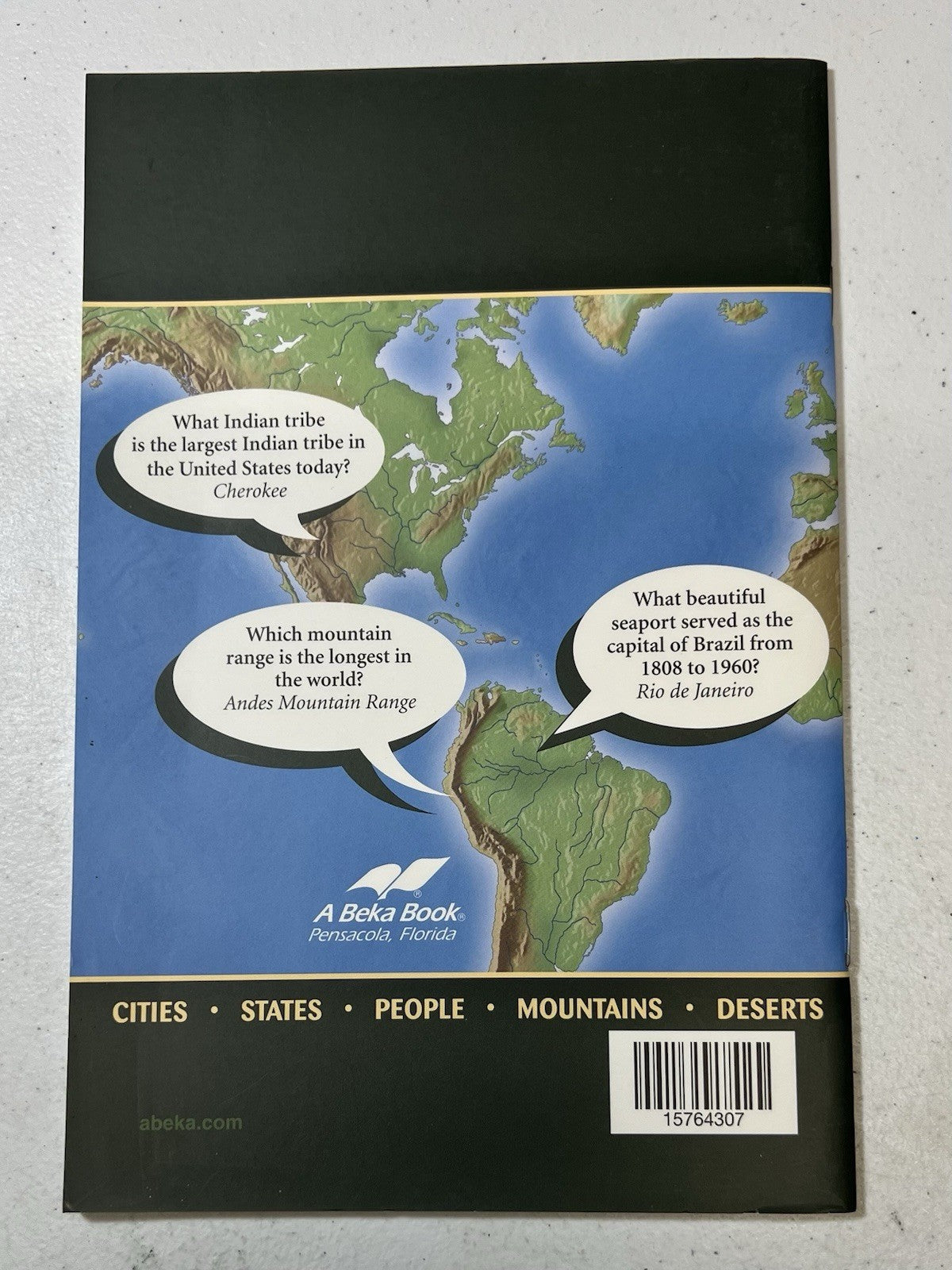 Abeka Geography Bowl homeschool book1