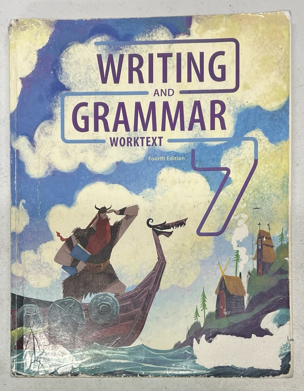 BJU Writing and Grammar 7 4th edition worktext CLEAN PAGES 7th grade English0