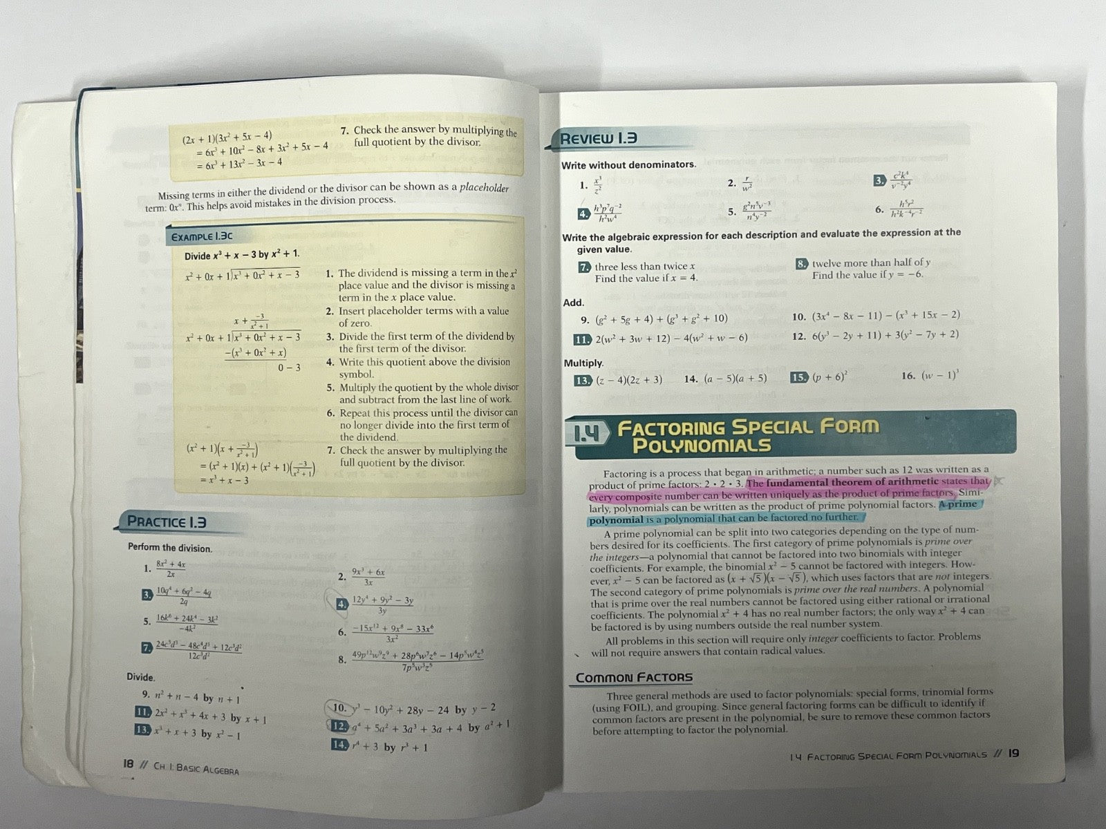 Abeka Algebra 2 set textbook quizzes tests solution key quiz test key2