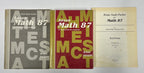 Saxon Math 87 SET textbook home study packet test forms  homeschool  READ0