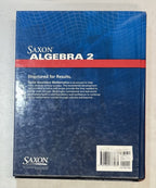 Saxon Algebra 2 Student Edition 2009 hardcover textbook2