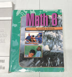BJU Math 6 6th set second ed textbook home teacher packet student materials2