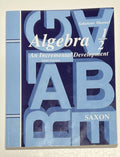 Saxon Algebra 1/2 Solutions Manual 3rd edition homeschool math0
