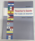 Abeka Spanish 1 Teachers Guide Por todo el mundo A Beka0