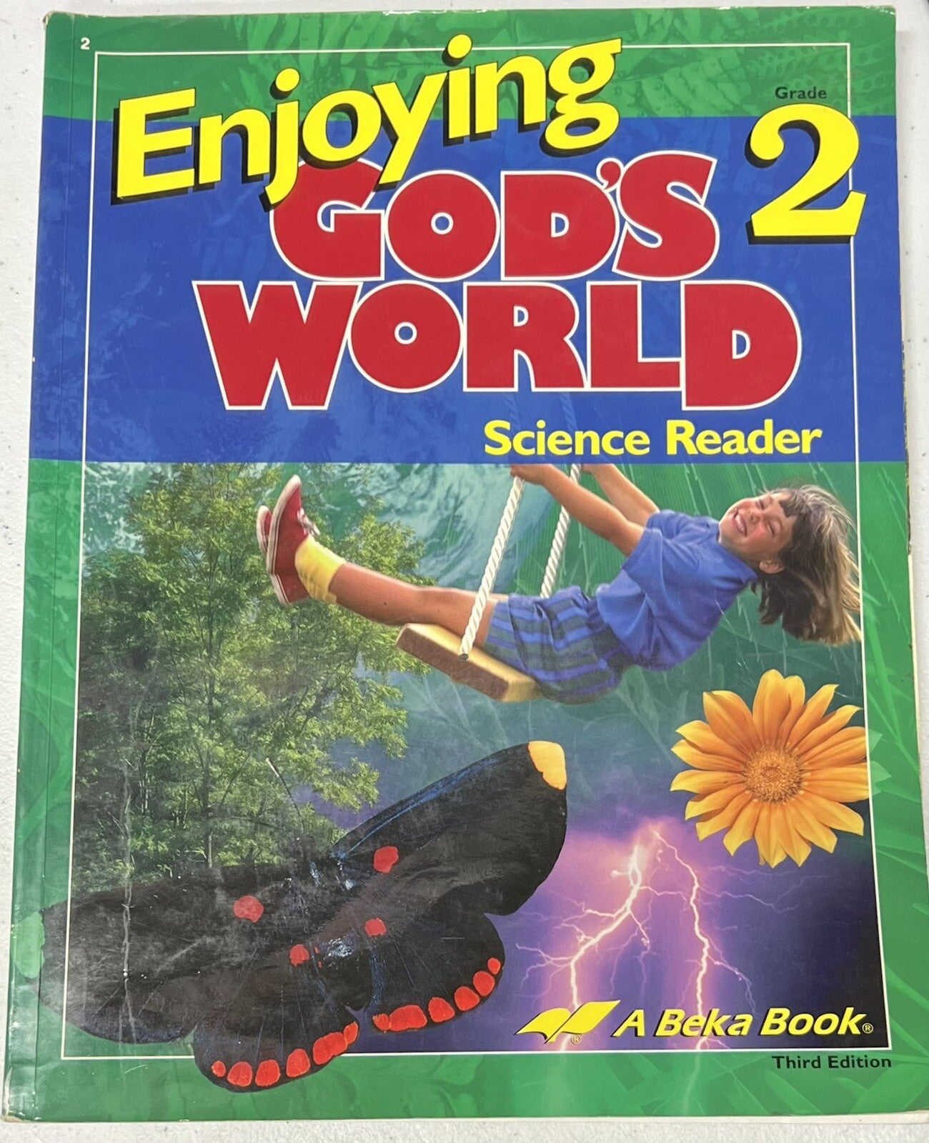 Abeka Enjoying God's World third edition Science Reader 2nd grade homeschool0