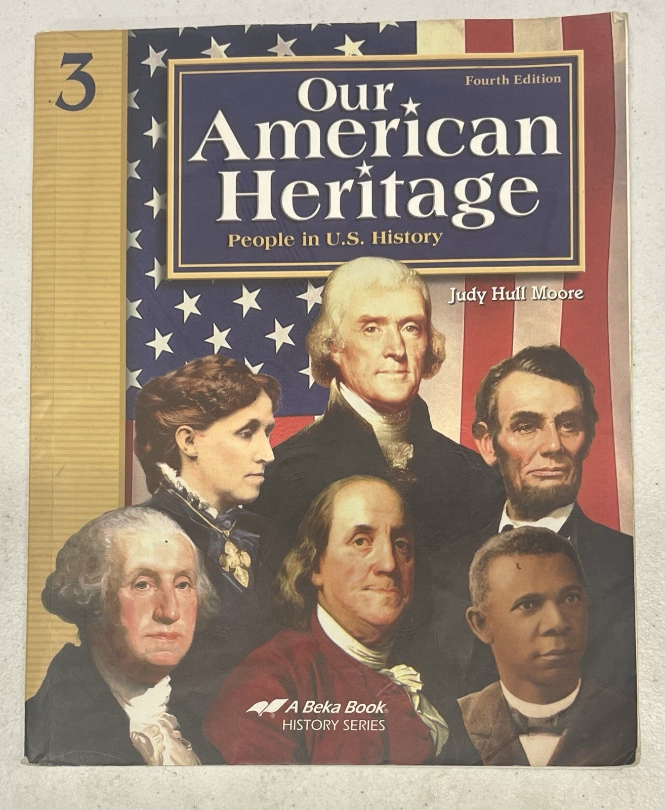 Abeka Our American Heritage History Reader Textbook 4th Ed. 3rd Grade FREE SHIP0