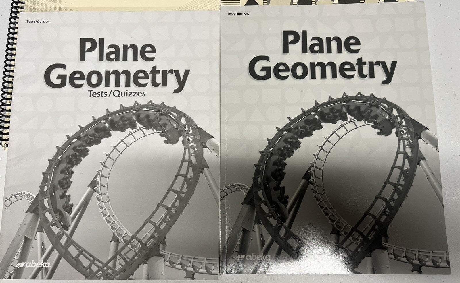 Abeka Geometry Complete Set Current parent student key homeschool math lot of 61
