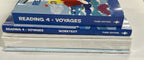 BJU Reading 4 SET voyages Textbook, Worktext, Assessments, Key, Student Handouts4