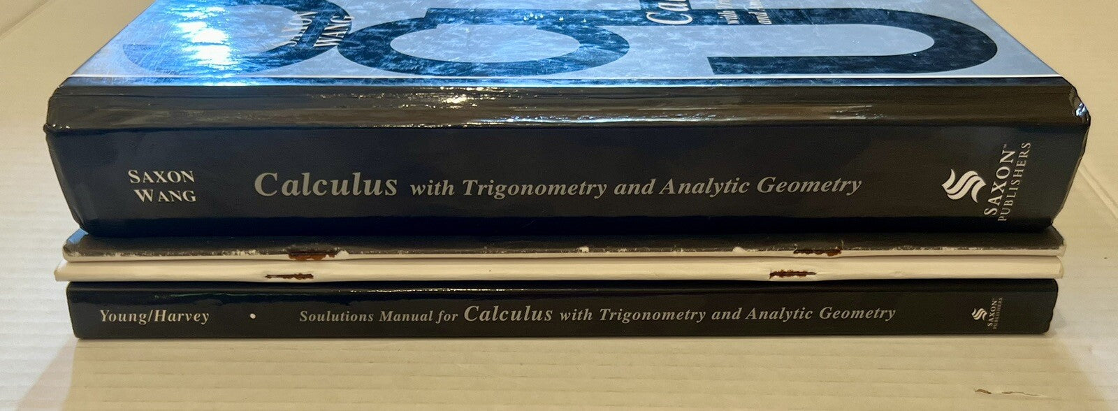 Saxon Calculus SET 1st ed textbook solutions manual answer key homeschool tests8