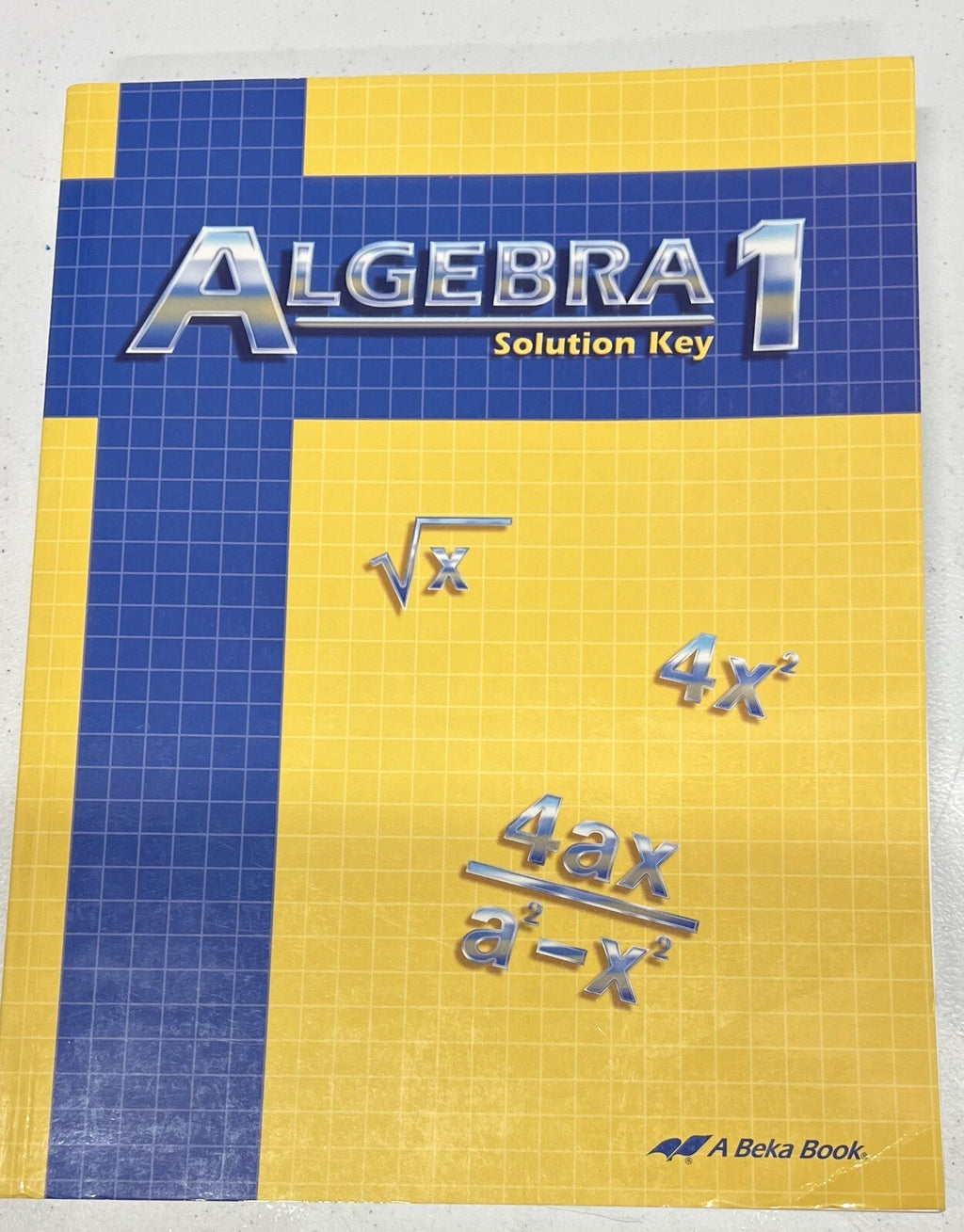 Abeka Algebra 1 Solution Key homeschool math second edition0