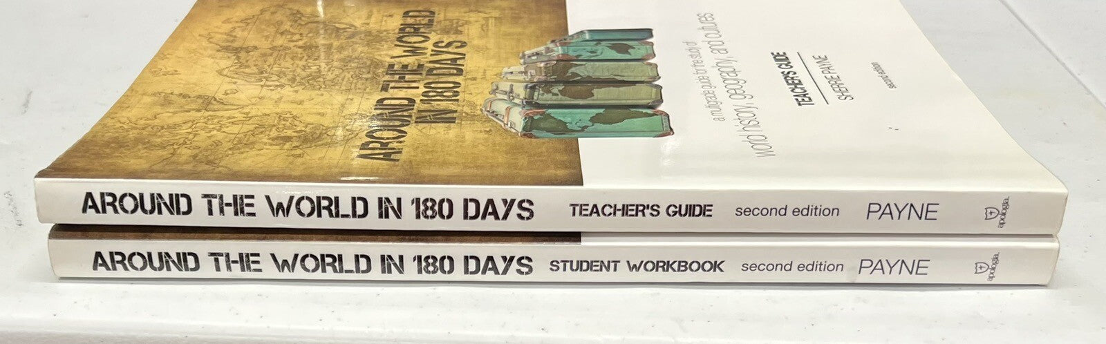 Apologia Around The Word In 180 Days Student Workbook & Teacher Guide READ!2