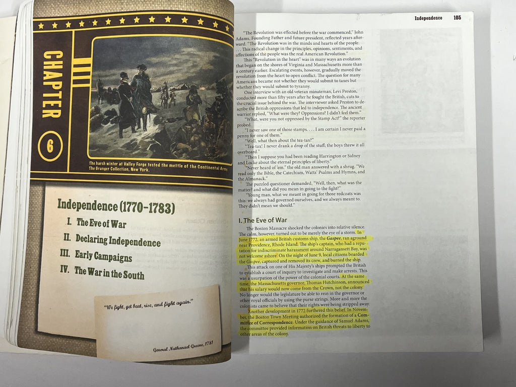 BJU United States History 4th edition Teacher's Edition with CD toolkit and text5