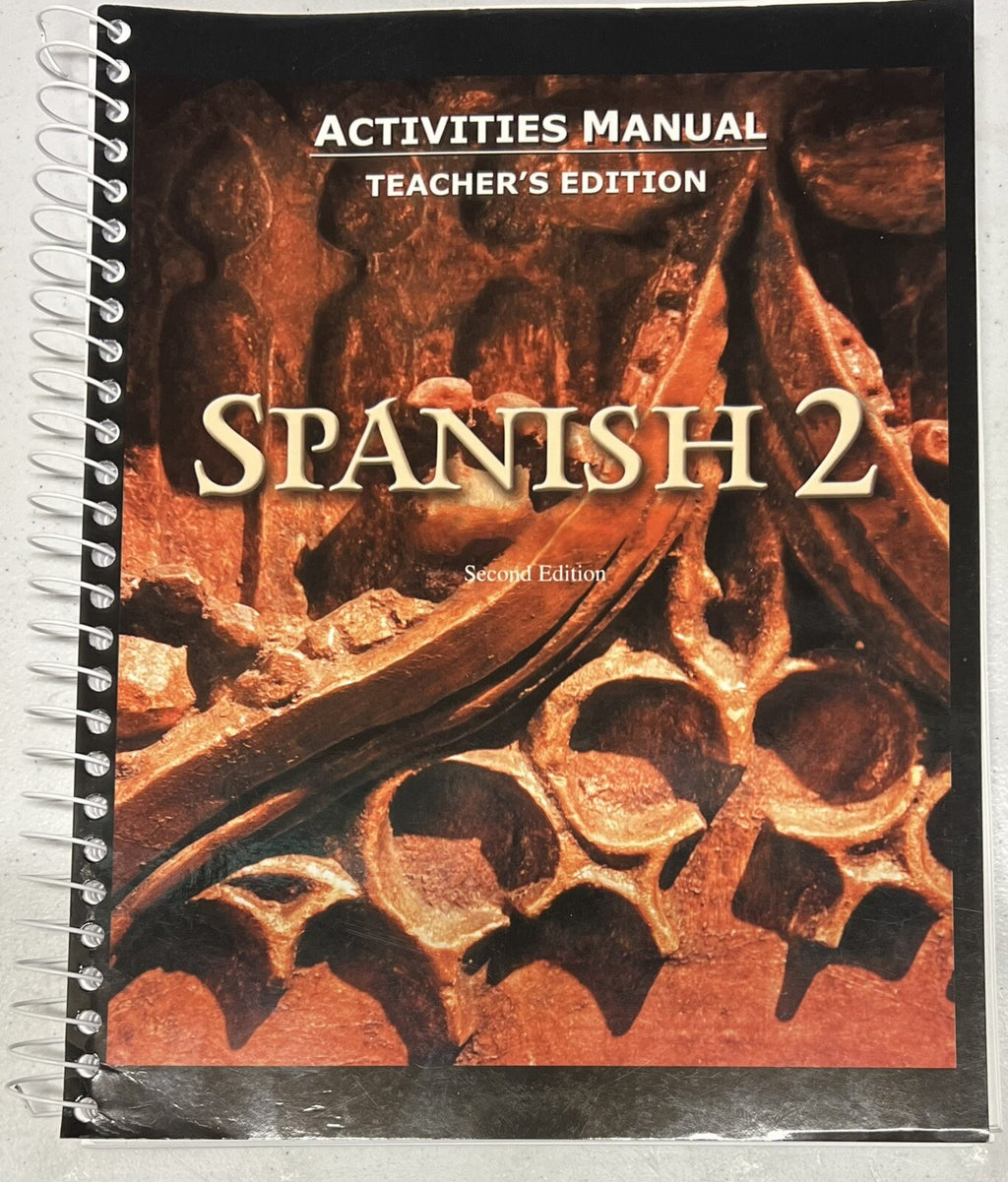 BJU Spanish 2 Activities Manual Teachers Edition0