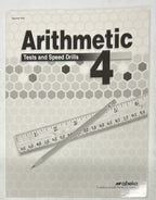 Abeka Arithmetic 4 Teacher Key current fourth edition 4th grade homeschool math0