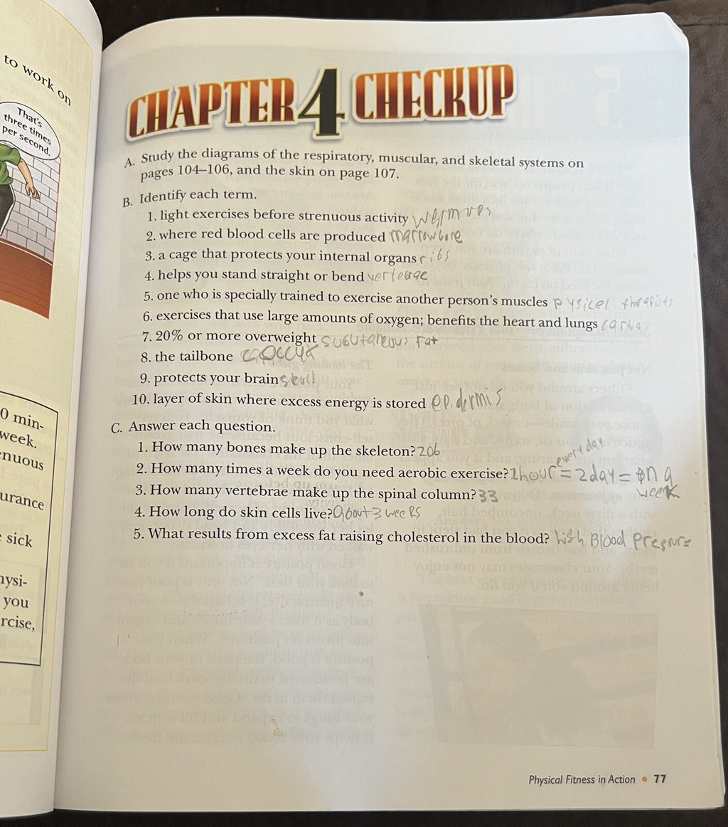 Abeka Enjoying Good Health 3rd edition Homeschool 5th grade3